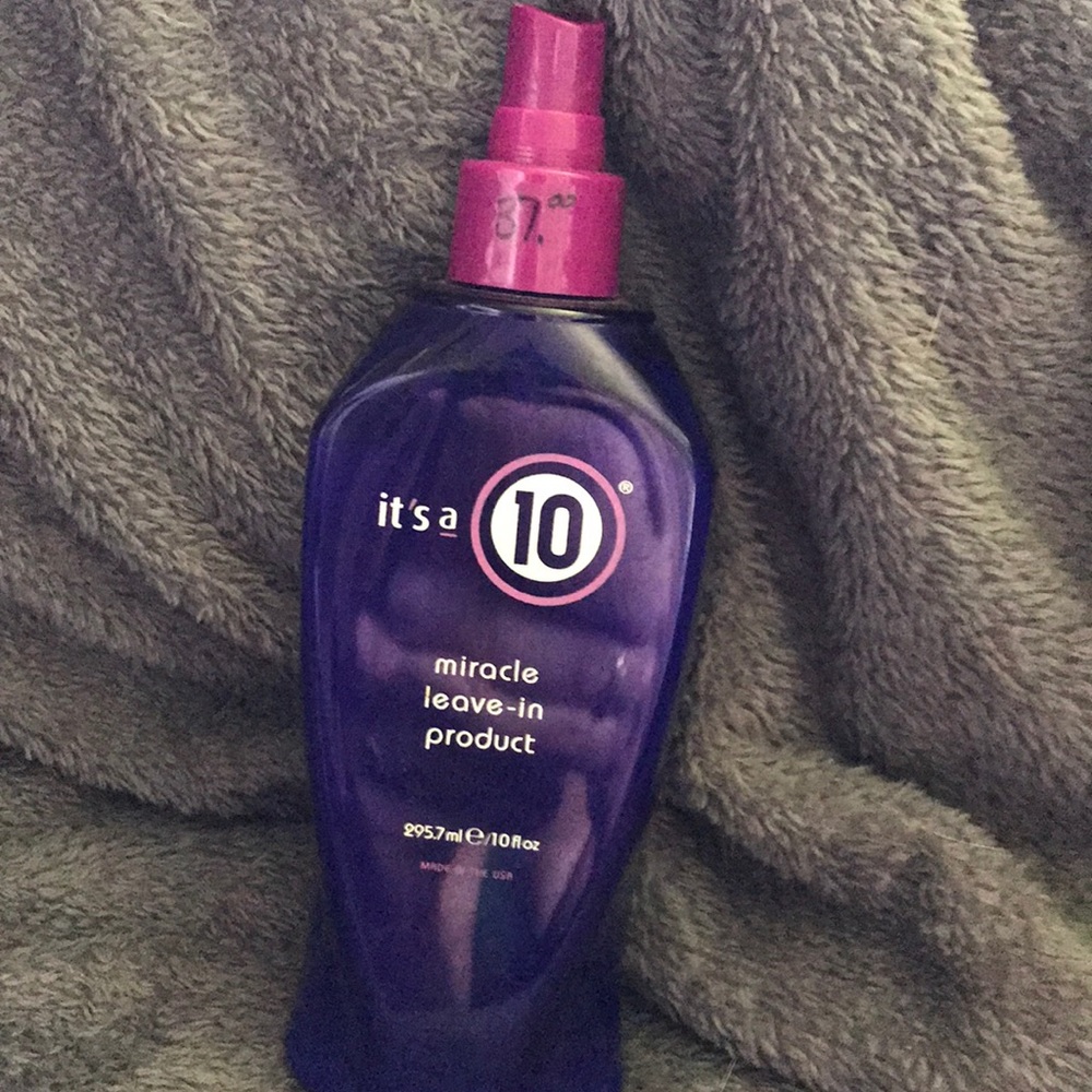 It’s a 10 miracle leave in conditioner